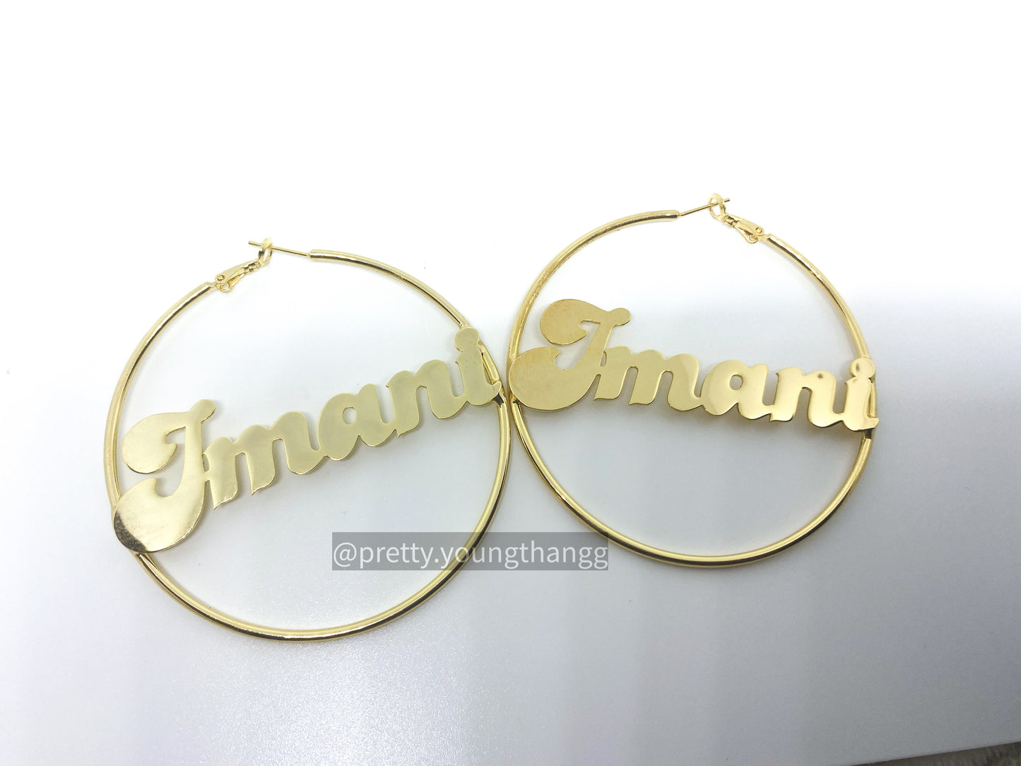 Custom Name Hoops